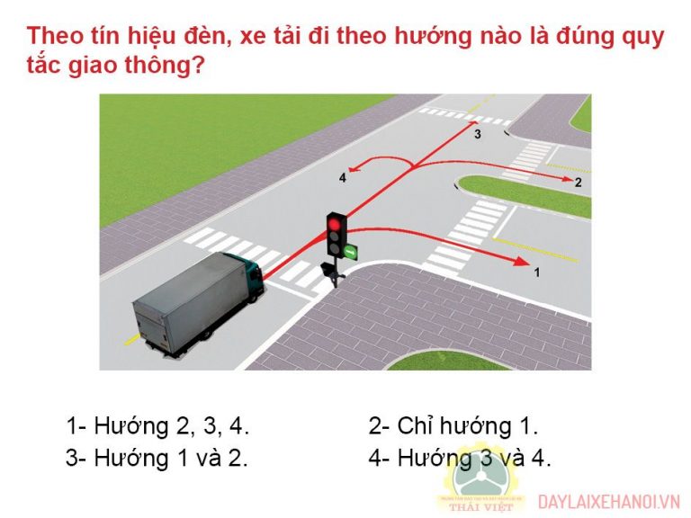 Thứ tự các xe đi như thế nào là đúng quy tắc giao thông?