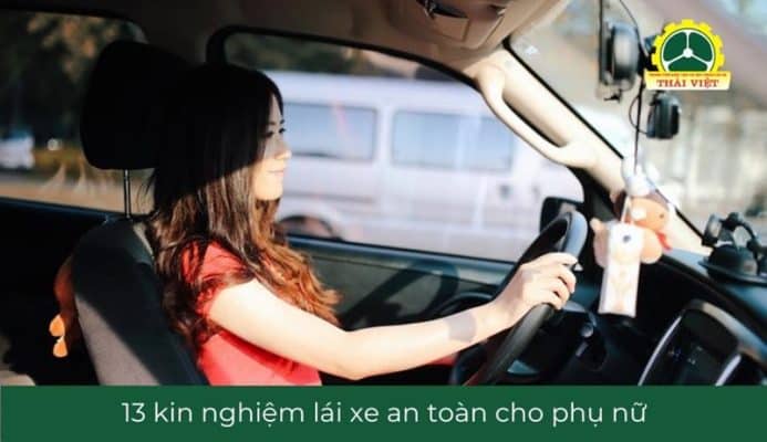 kinh nghiệm lái xe cho phụ nữ