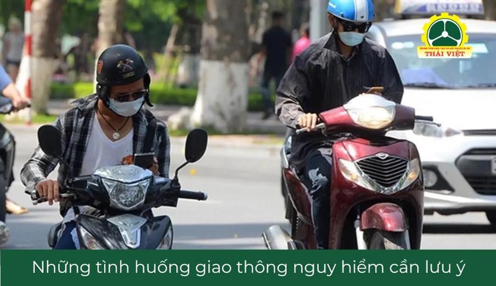 những tình huống giao thông nguy hiểm