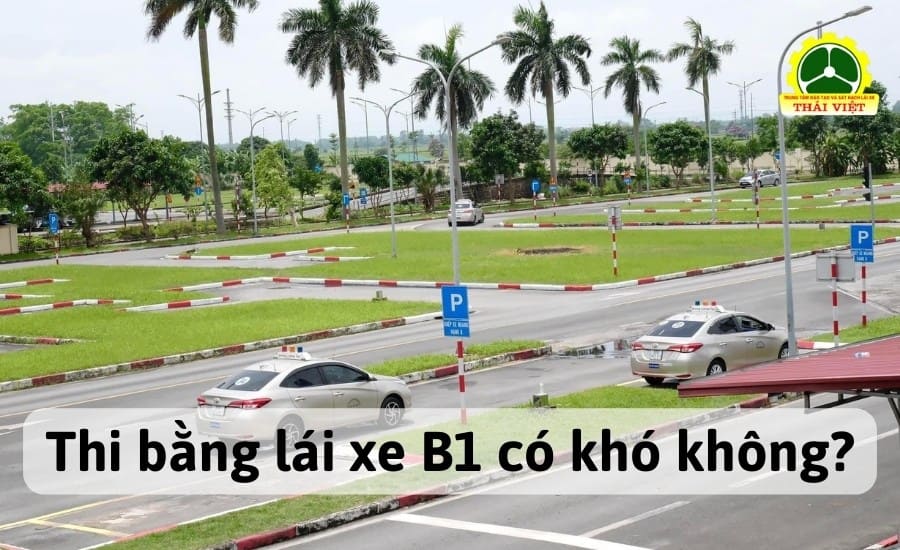 thi bang lai xe b1 co kho khong