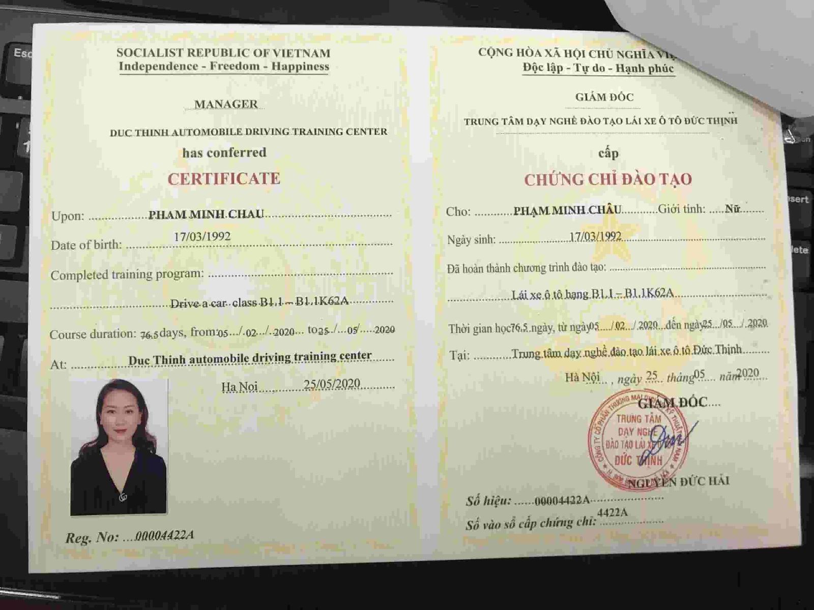 Thi tốt nghiệp bằng lái xe ô tô B1, B2, C là gì ? Tại sao phải thi tốt nghiệp mới được thi sát hạch ?