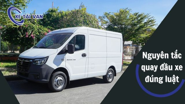 Nguyên tắc quay đầu xe đúng