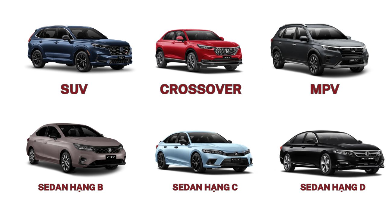 Phân biệt các dòng và phân khúc xe ô tô tại Việt Nam