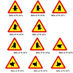 Ý nghĩa biển báo hiệu giao nhau với đường không ưu tiên