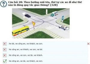 quy tắc giao thông đường bộ