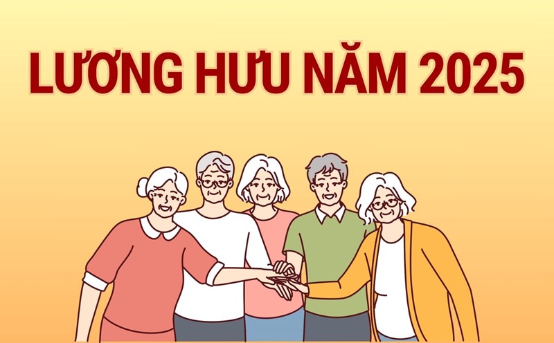 Tăng lương hưu 2025 - Dấu mốc người dân thường nhắc tới