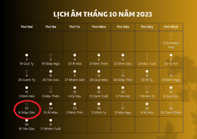 Lịch âm 2023 - Hiểu đúng bản chất của lịch âm trong đời sống