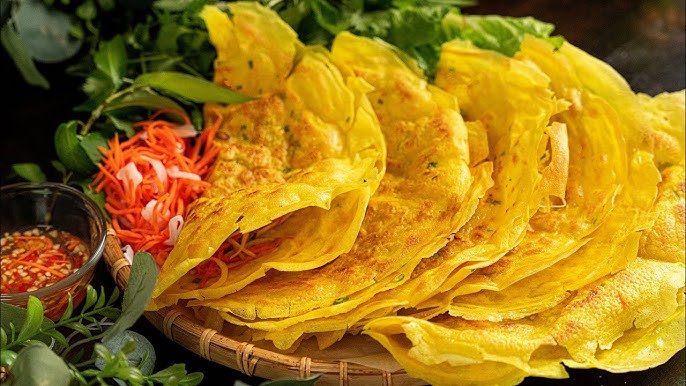 Bánh xèo - Cách làm kiểu miền Nam thơm béo Bánh xèo - Cách làm kiểu miền Nam thơm béo
