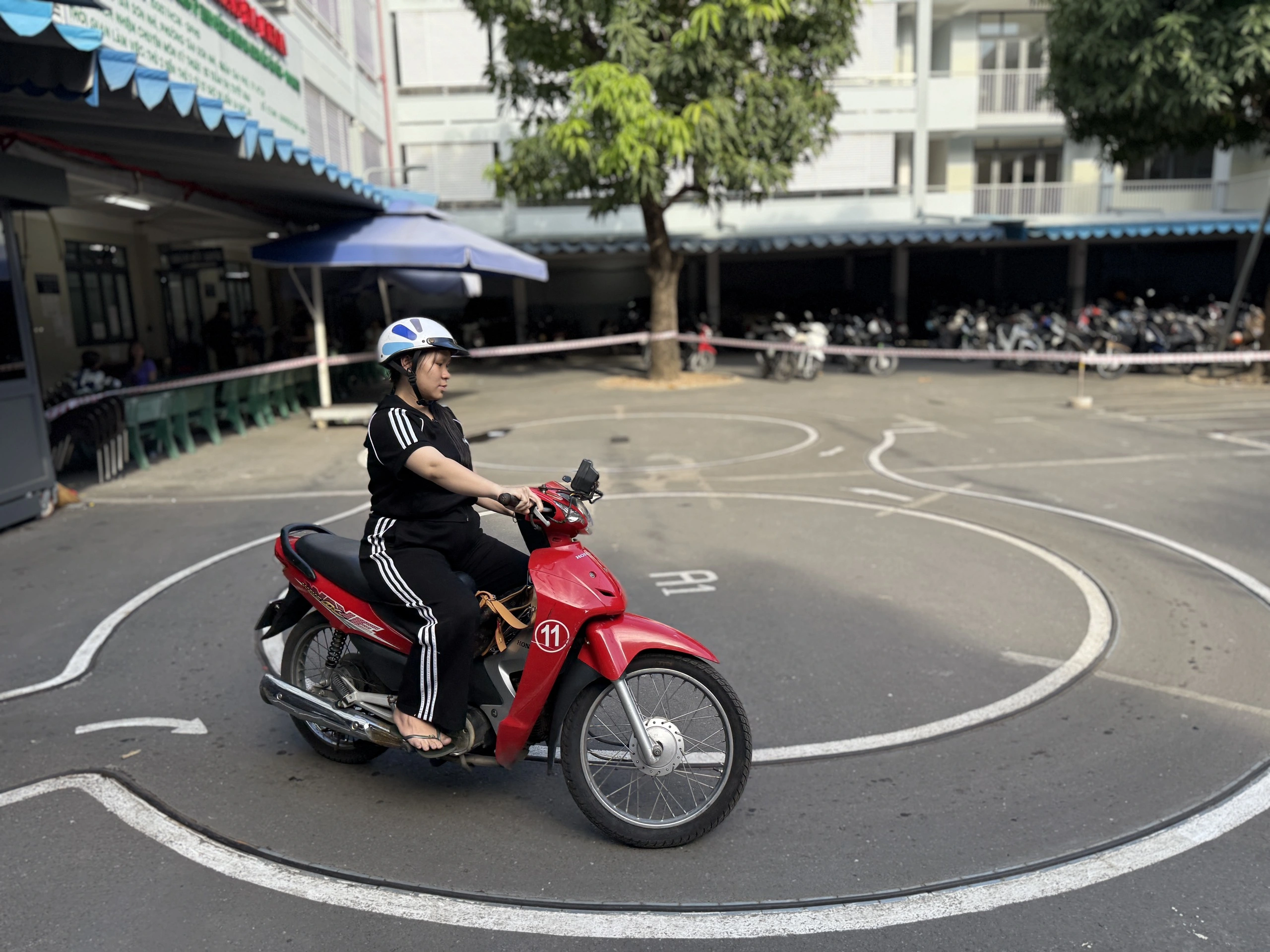 Review mẹo học lý thuyết A1 phần sa hình xe máy