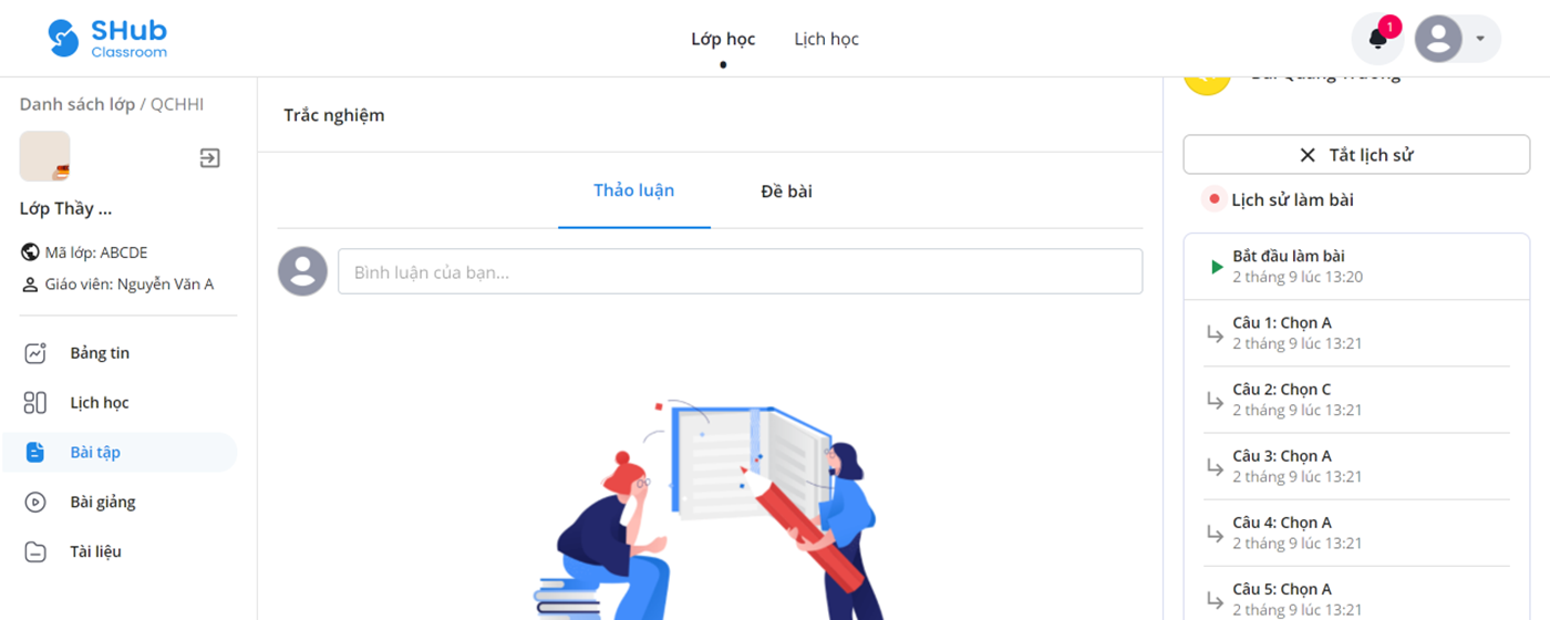 Shub - Góc nhìn từ phía giáo viên