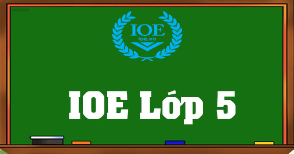 IOE lớp 5 - Từ vựng và ngữ pháp trọng tâm