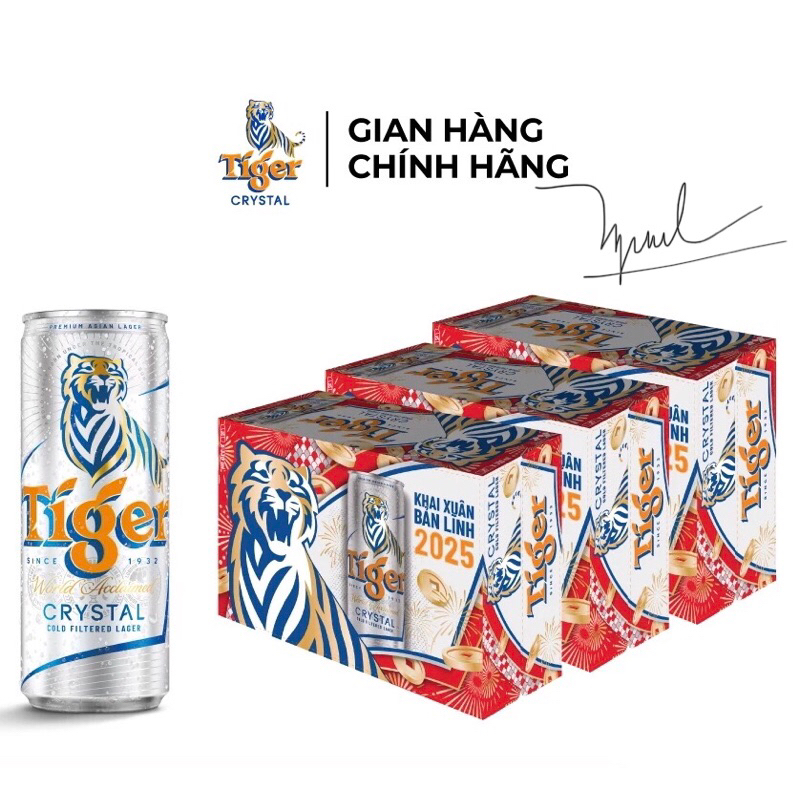 Tiger Bạc - Không uống khi lái xe hoặc cần tập trung cao