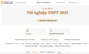 Hướng dẫn tra cứu điểm thi THPT, điểm học bạ nhanh và chính xác nhất
