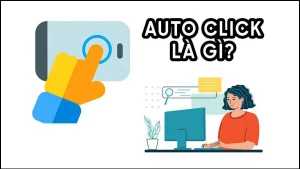 Giao diện minh họa phần mềm Auto Click tự động nhấp chuột trên máy tính