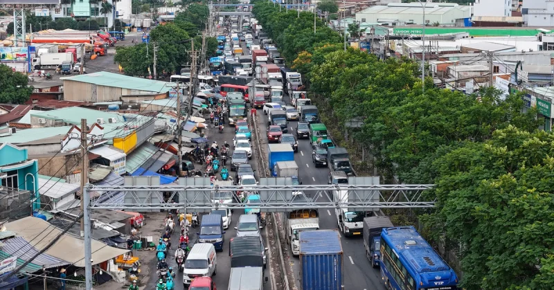 Cập nhập diễn biến điểm nóng giao thông