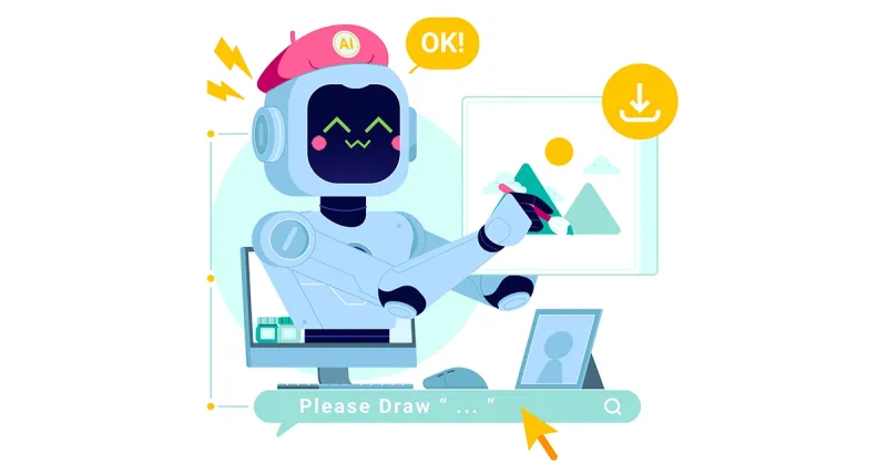 Robot AI hỗ trợ chỉnh sửa và làm nét hình ảnh chất lượng cao