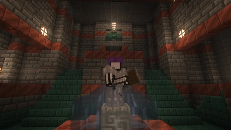 Người chơi khám phá Trial Chamber trong bản cập nhật Minecraft 1.21 mới nhất