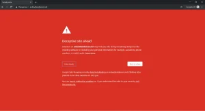 Cảnh báo trang web độc hại khi truy cập website xem phim không rõ nguồn gốc