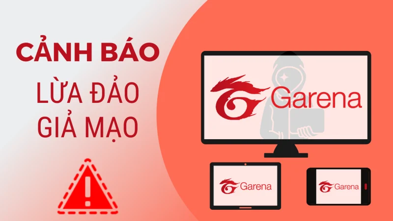 Cảnh báo trang web nạp thẻ Garena giả mạo lừa đảo người chơi