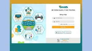 Smas 4.0: Đăng nhập hệ thống quản lý hồ sơ nhà trường cho giáo viên
