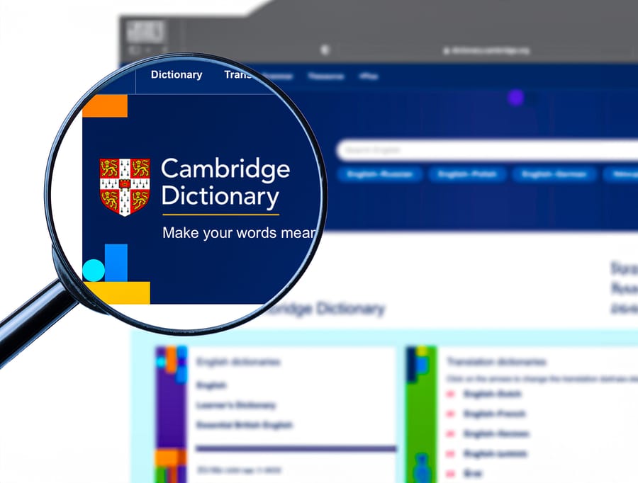Cambridge Dictionary