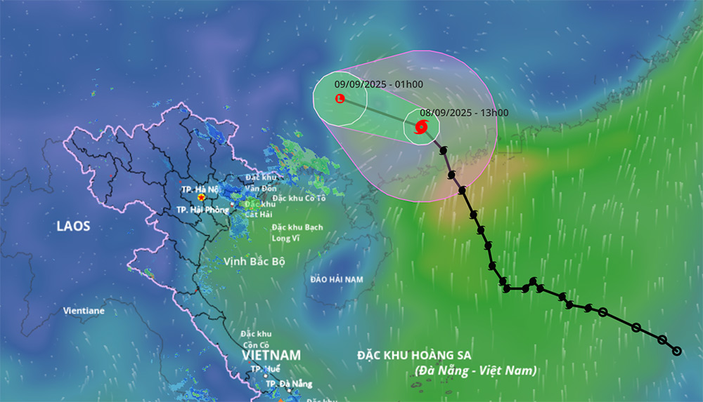 thời tiết ngày mai