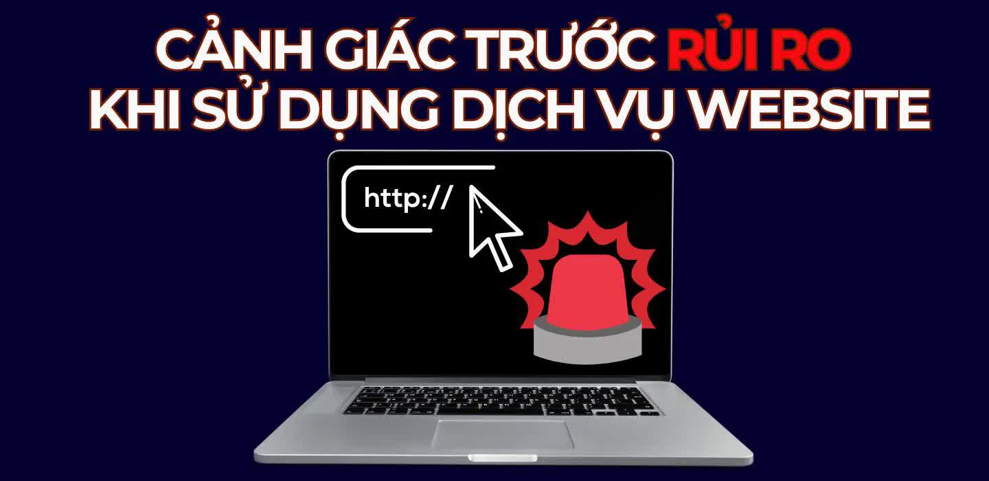 Cảnh báo web lậu