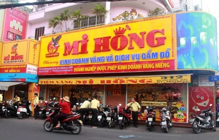 Giá vàng Mi Hồng