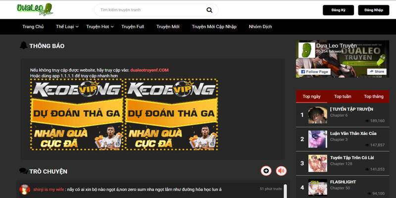 DuaLeoTruyen – Kho Truyện Boy Love, Đam Mỹ Online Hấp Dẫn