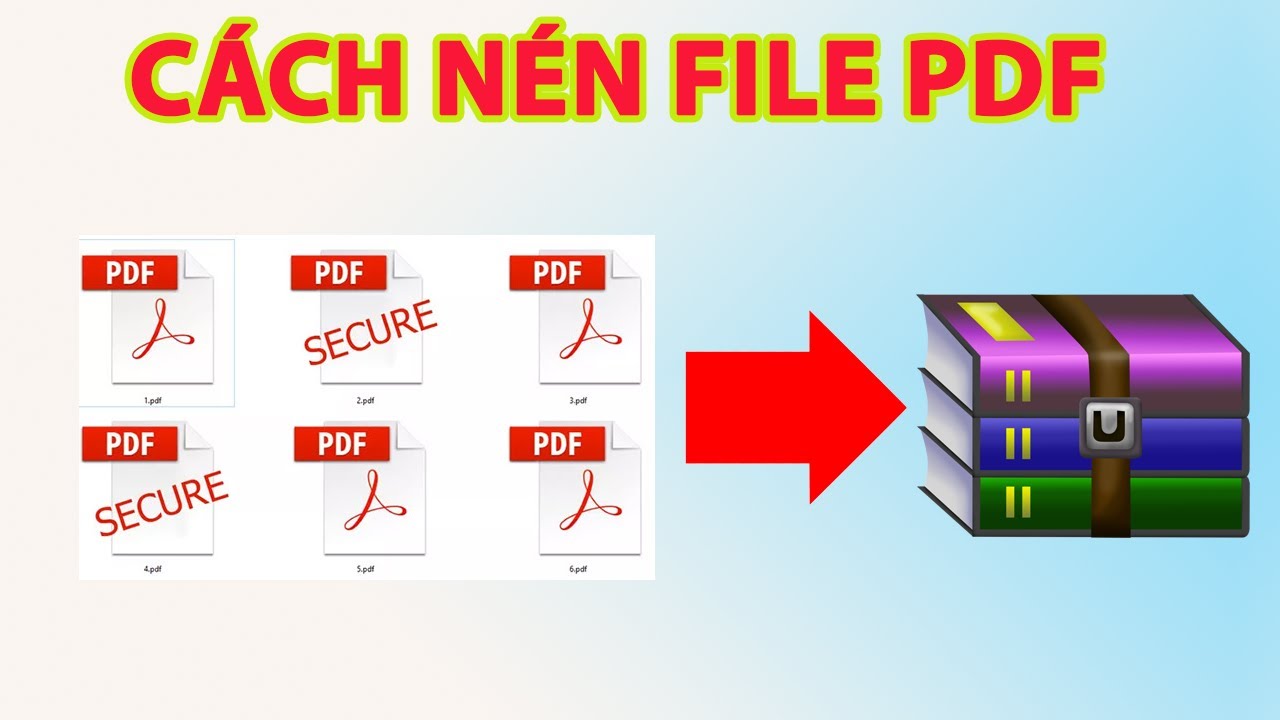 Hướng dẫn nén file PDF
