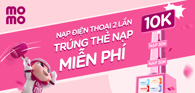 Nhận ưu đãi từ momo