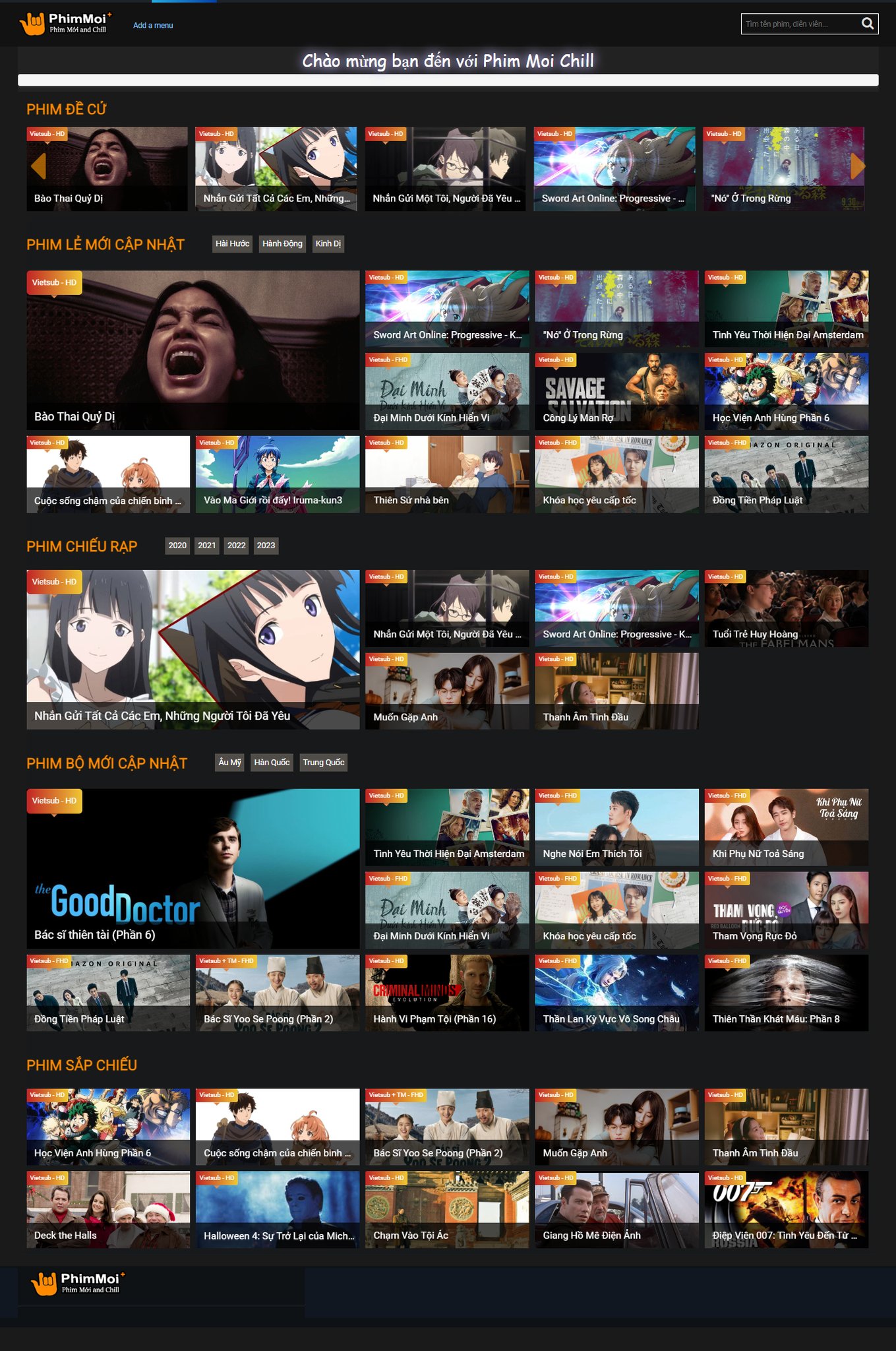 Theme PhimMoiChill WordPress