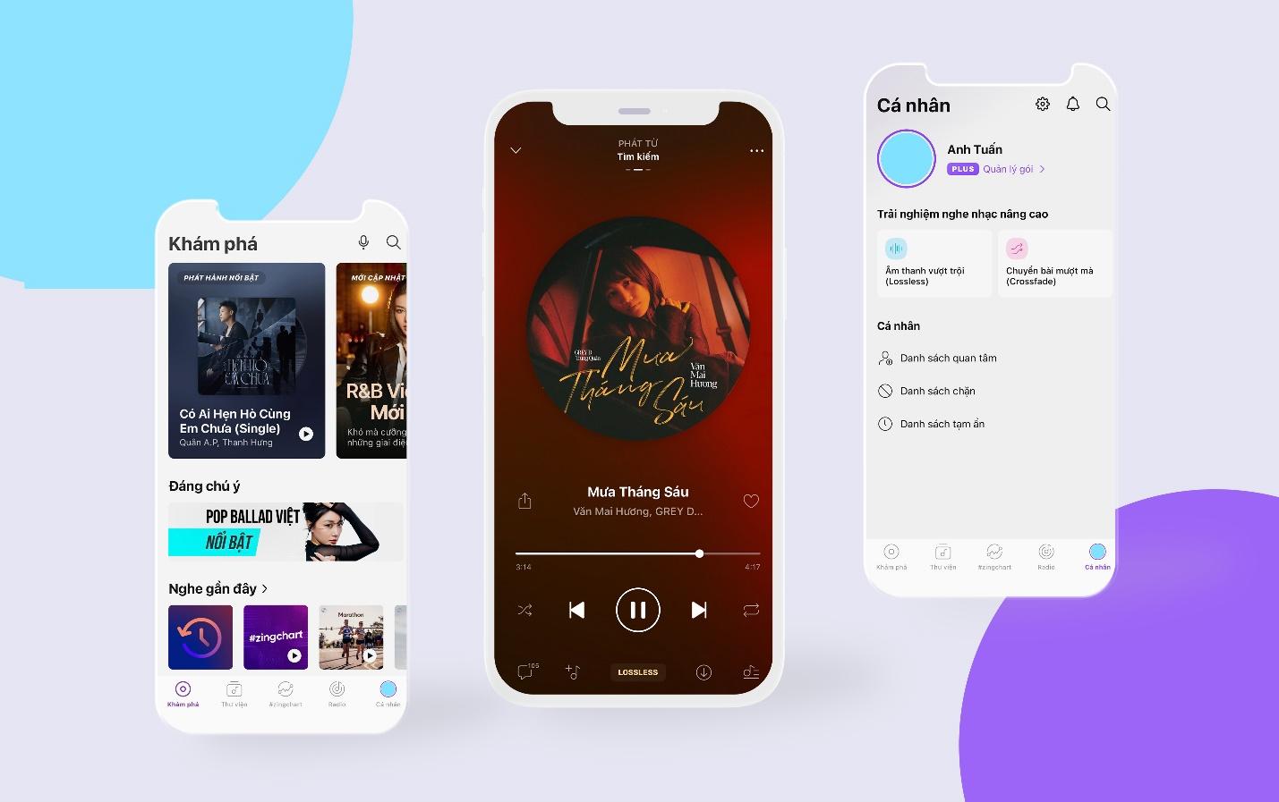 Zing MP3 cập nhật mới