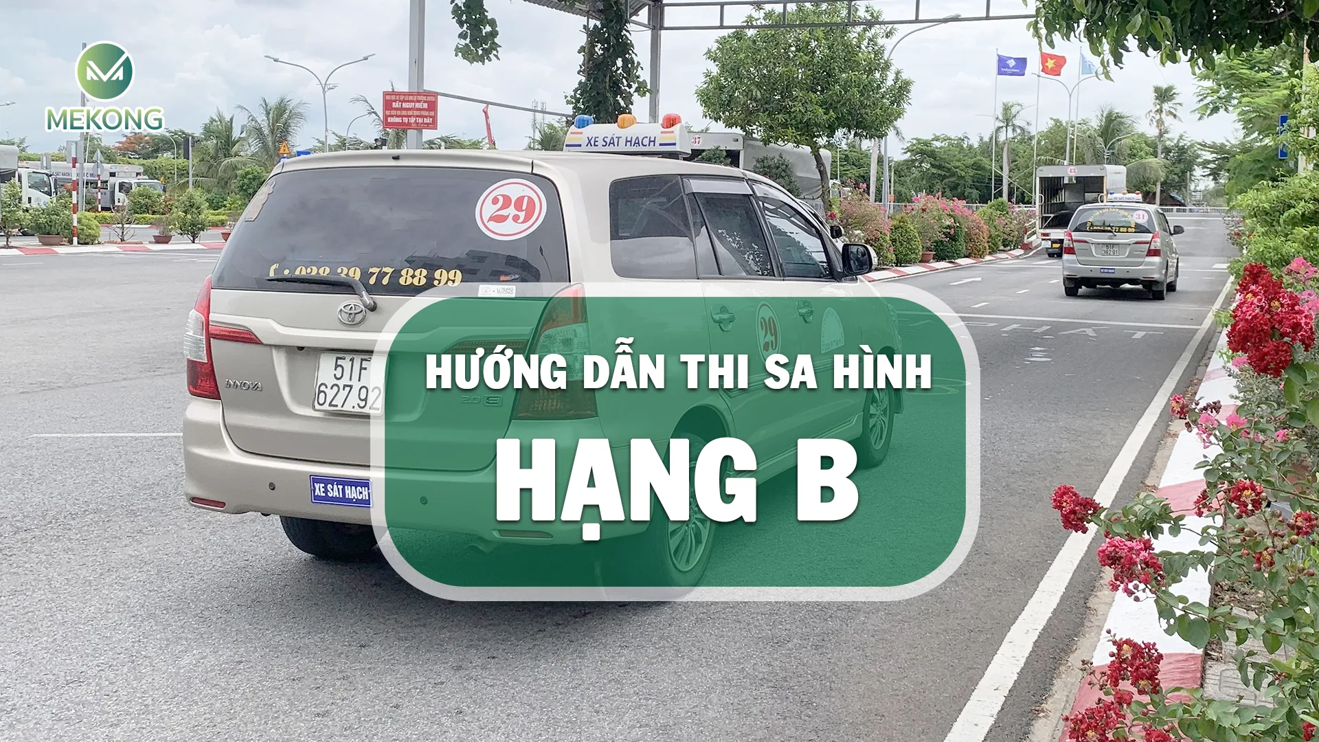 Tổng hợp những lỗi bị loại trực tiếp khi thi bằng lái xe B2 8 Tổng hợp các lỗi dễ trượt khi thi sa hình