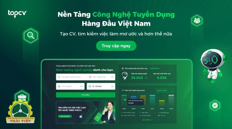 Topcv - Nền tảng tạo CV kết hợp tìm việc Topcv - Nền tảng tạo CV kết hợp tìm việc