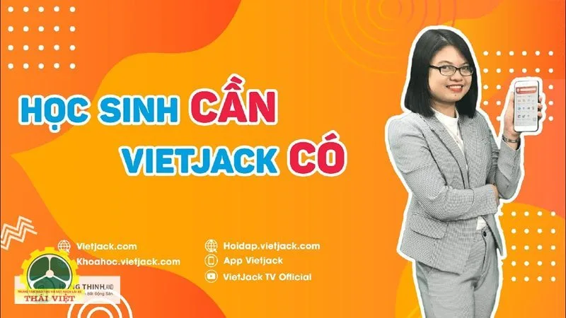 Vietjack - Nền tảng hỗ trợ học theo chương trình phổ thông Vietjack - Nền tảng hỗ trợ học theo chương trình phổ thông