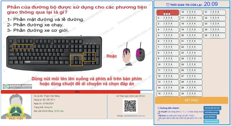 Bao nhiêu điểm thì đỗ thi lý thuyết B2 - Câu hỏi đúng nên đặt ra là gì Bao nhiêu điểm thì đỗ thi lý thuyết B2 - Câu hỏi đúng nên đặt ra là gì