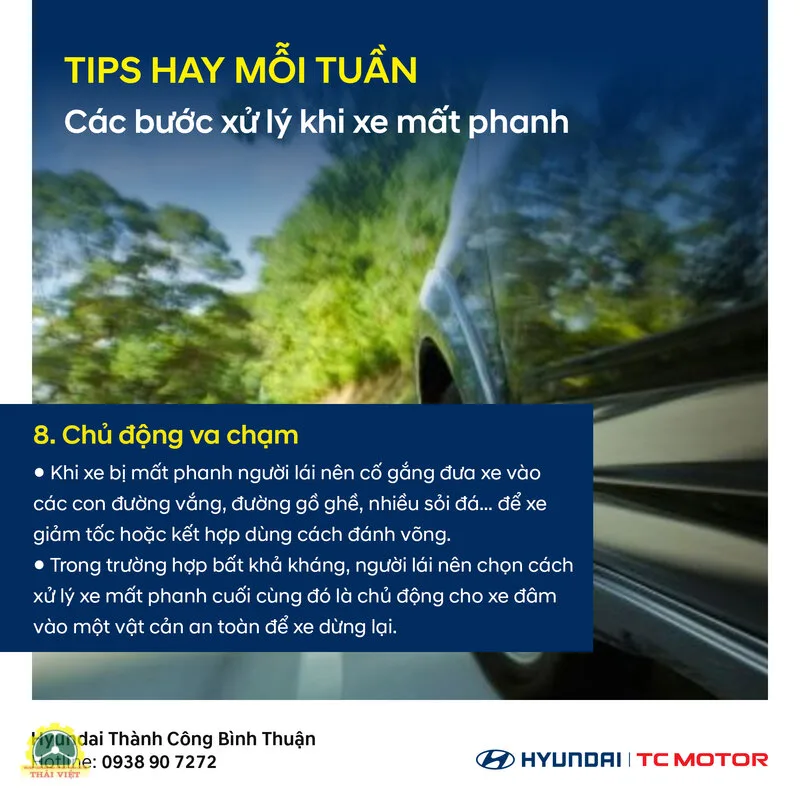 Cách xử lý khi xe ô tô mất phanh - Vì sao các bước lại xếp theo thứ tự này Cách xử lý khi xe ô tô mất phanh - Vì sao các bước lại xếp theo thứ tự này