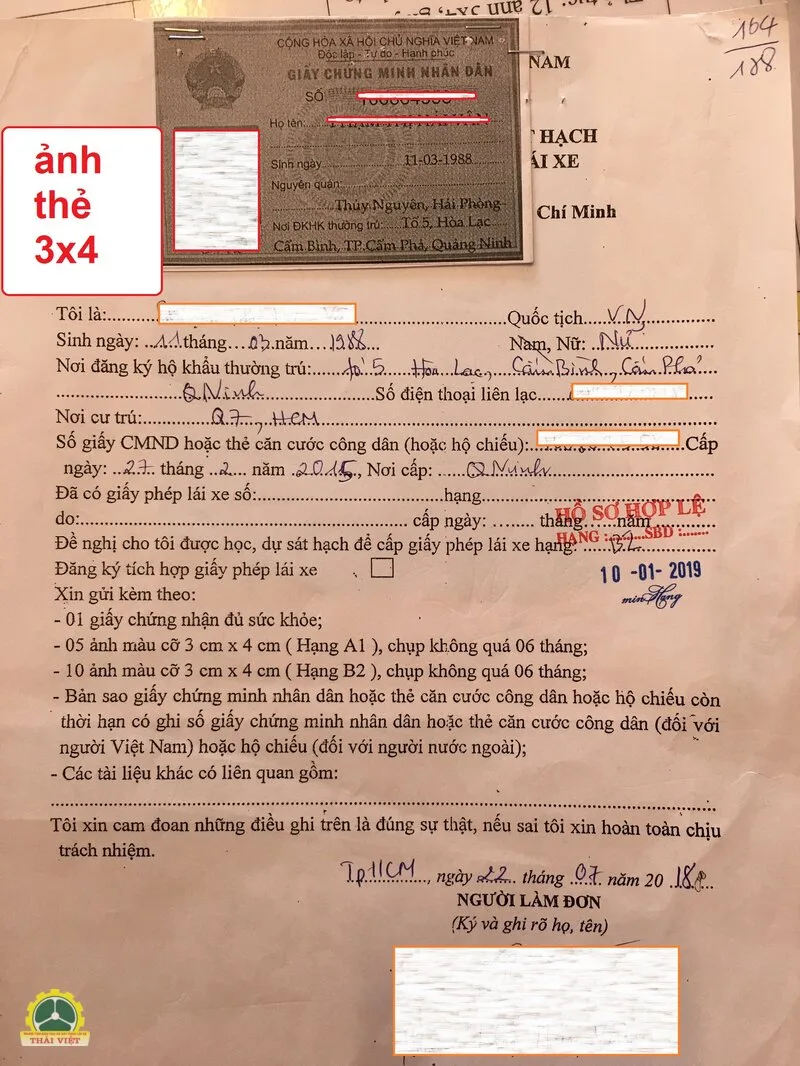 Hồ sơ đăng ký học lái xe ô tô tại Hà Nội - Đủ giấy tờ chưa phải là đúng hồ sơ Hồ sơ đăng ký học lái xe ô tô tại Hà Nội - Đủ giấy tờ chưa phải là đúng hồ sơ