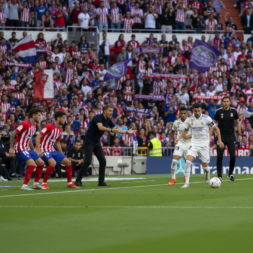 atlético madrid đấu với real madrid