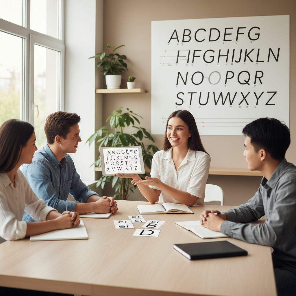 bảng chữ cái tiếng anh