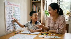 Mẹo dạy bé học thuộc bảng cửu chương siêu nhanh và nhớ lâu