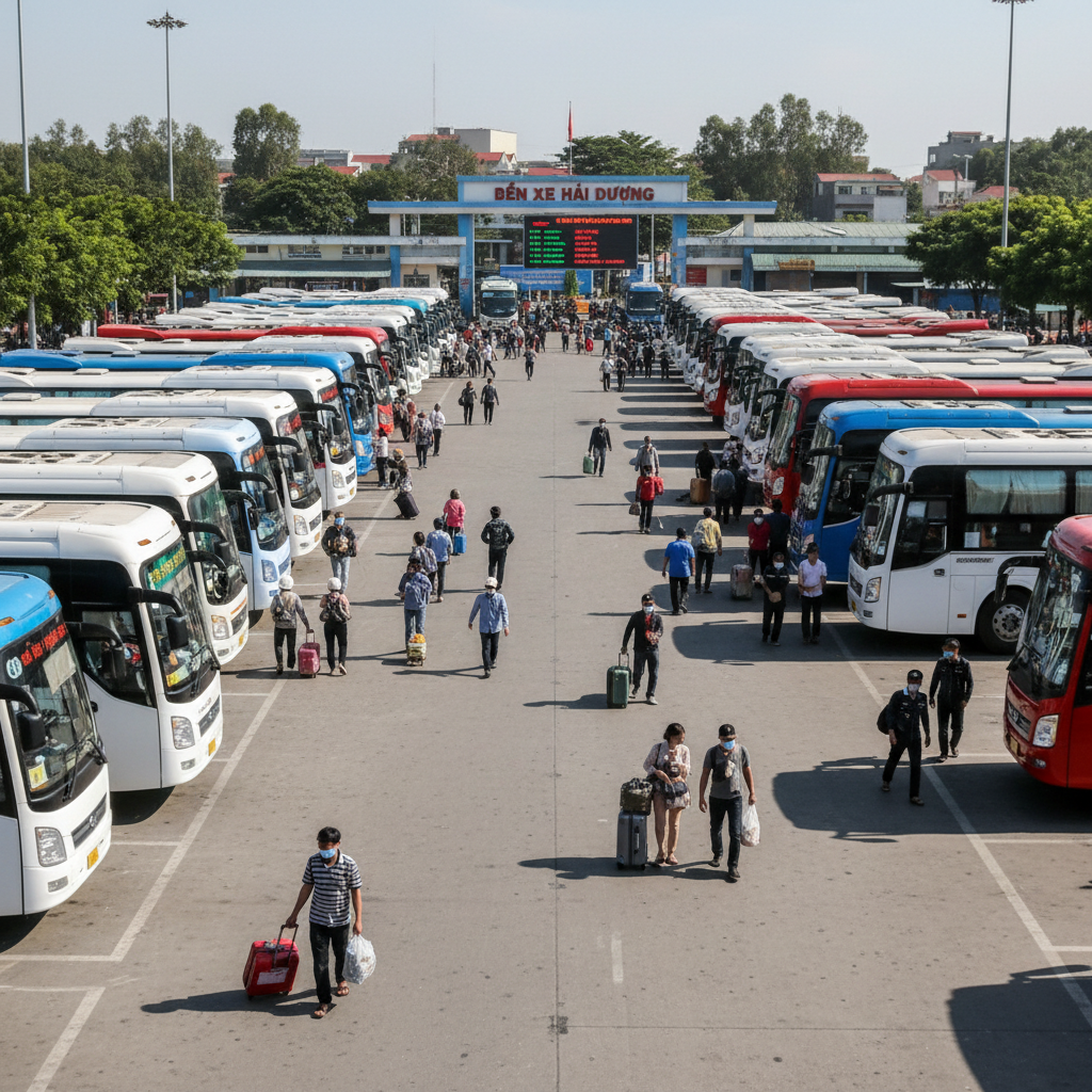 bến xe hải dương