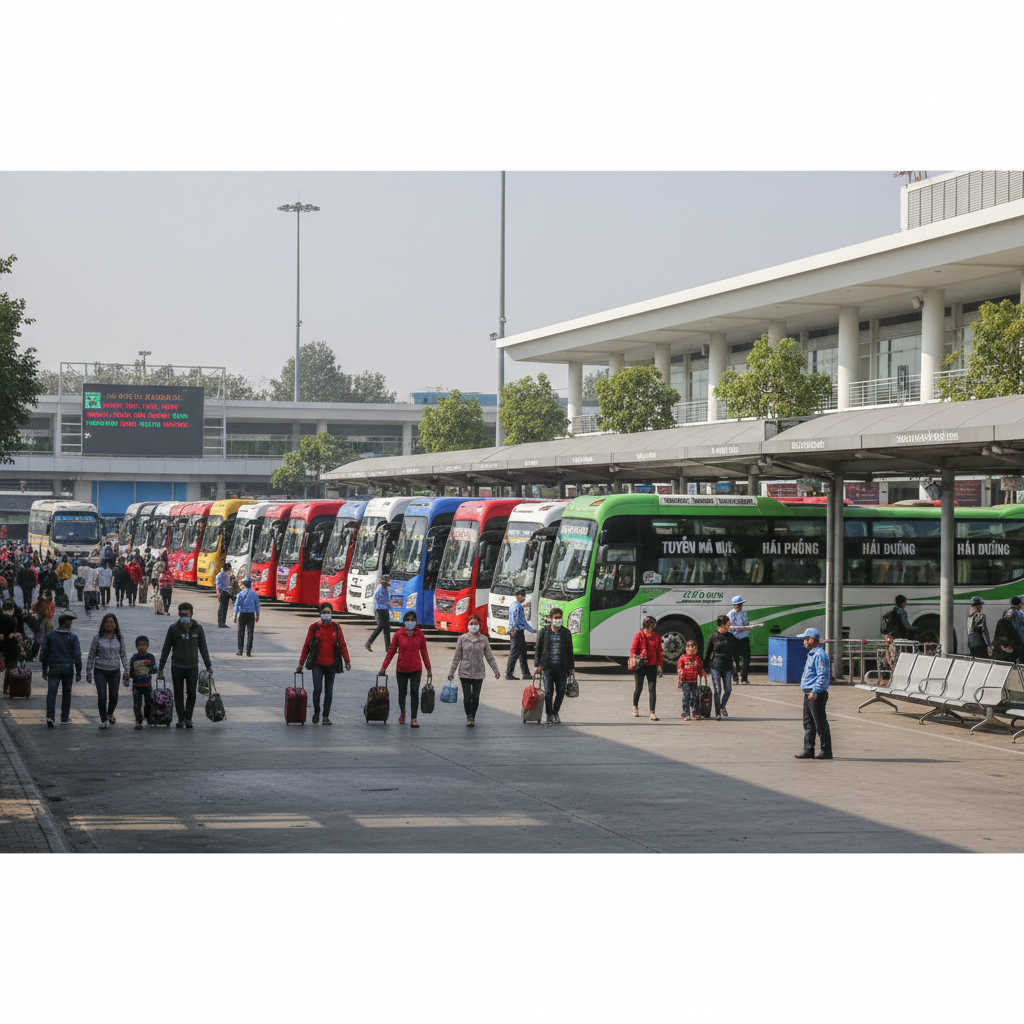 bến xe hải dương