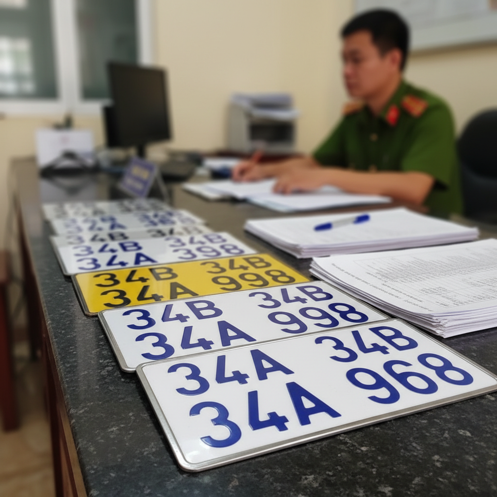 biển xe hải dương