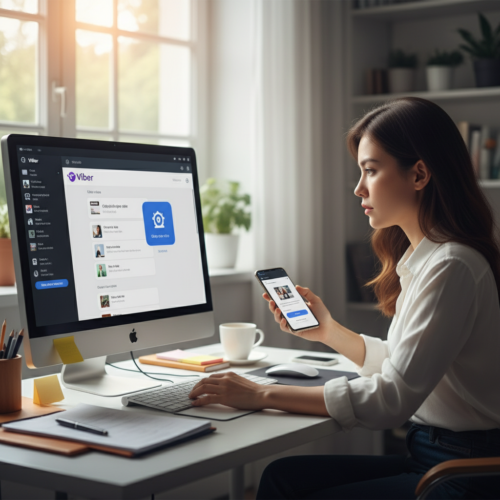 cách đăng xuất viber trên máy tính
