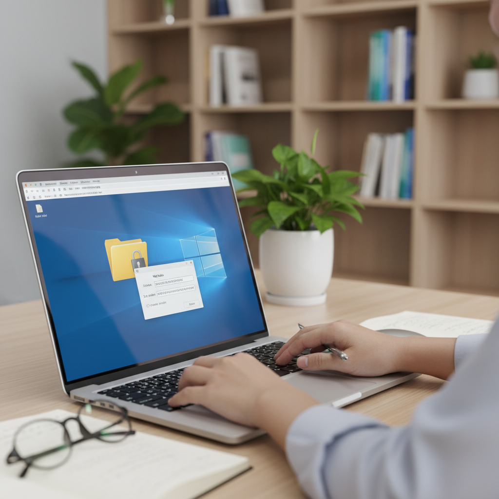 cách đặt pass cho folder