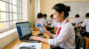 Hướng dẫn cách làm Azota cho học sinh trên máy tính, điện thoại