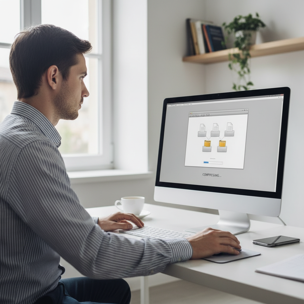 cách nén file trên máy tính