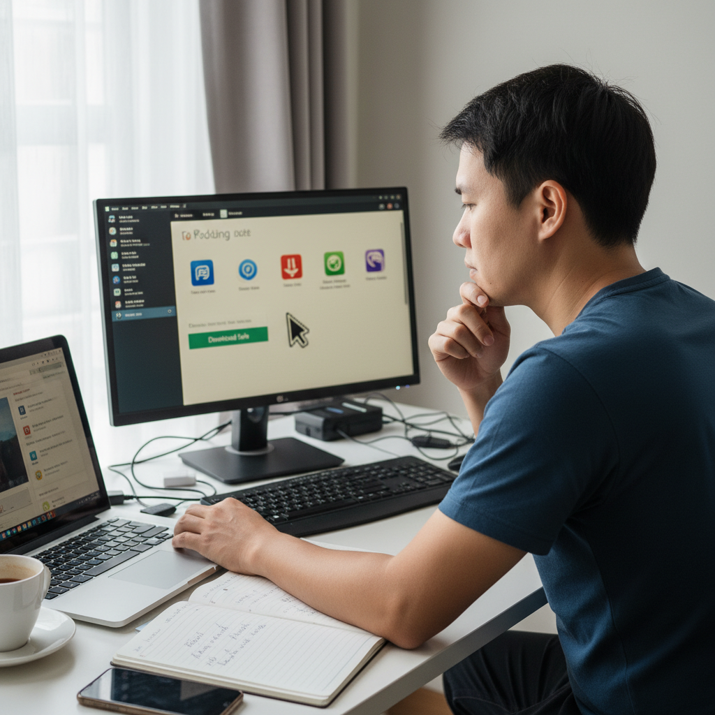 cài đặt phần mềm